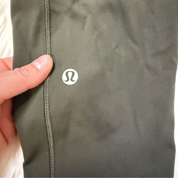[Lululemon Athletica] Olive Green 7/8th Leggings - Size 8 - Picture 5 of 5